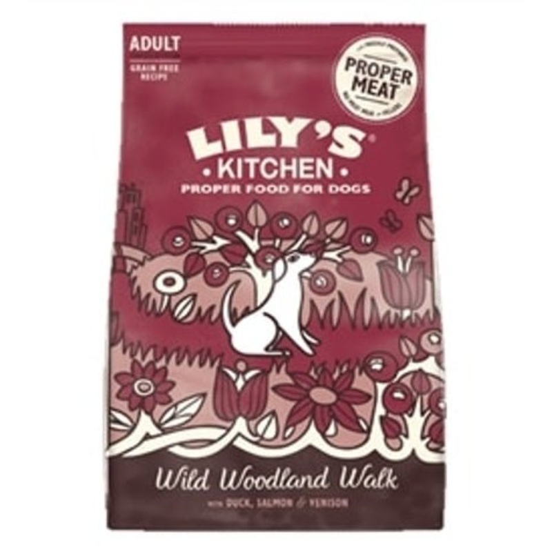 Lily's Kitchen Wild Woodland Walk with Duck, Salmon & Venison Adult Dry Dog Food