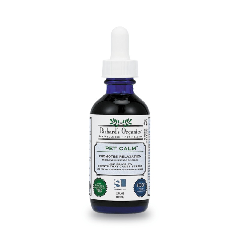 Synergy Labs Richard's Organics Pet Calm (Clamshell Packaging) 2oz - 59ml