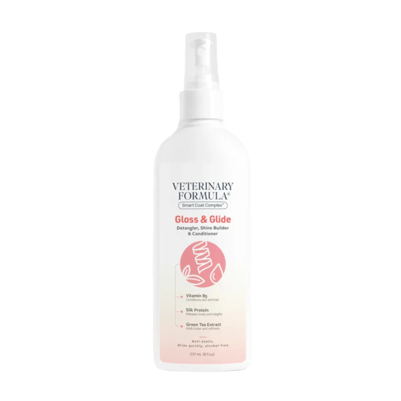 Synergy Labs Veterinary Formula Gloss and Glide Detangler Shine Builder & Conditioner - 236 ml