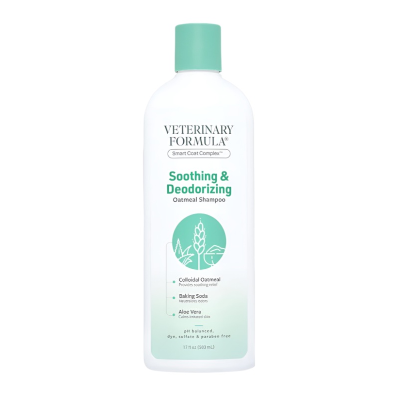 Synergy Labs Veterinary Formula Solutions Soothing & Deodorizing Oatmeal Shampoo - 503ml