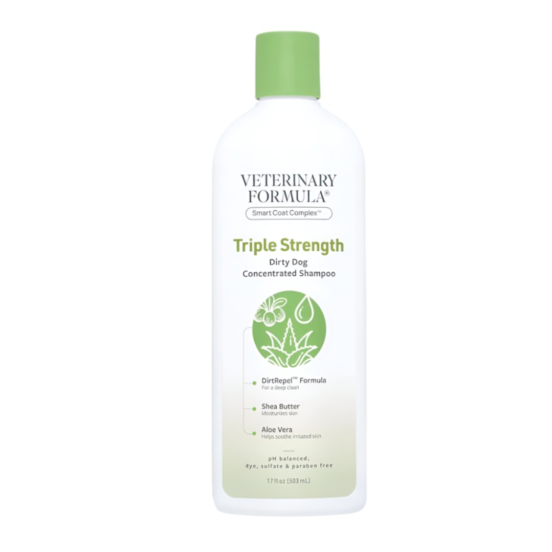 Synergy Labs Veterinary Formula Solutions Triple Strength Dirty Dog Concentrated Shampoo - 503ml