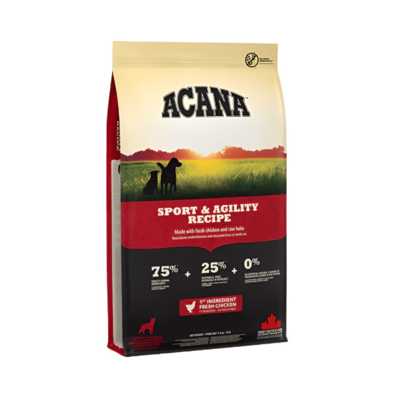 Acana Sports & Agility Recipe Dry Dog Food - 17kg