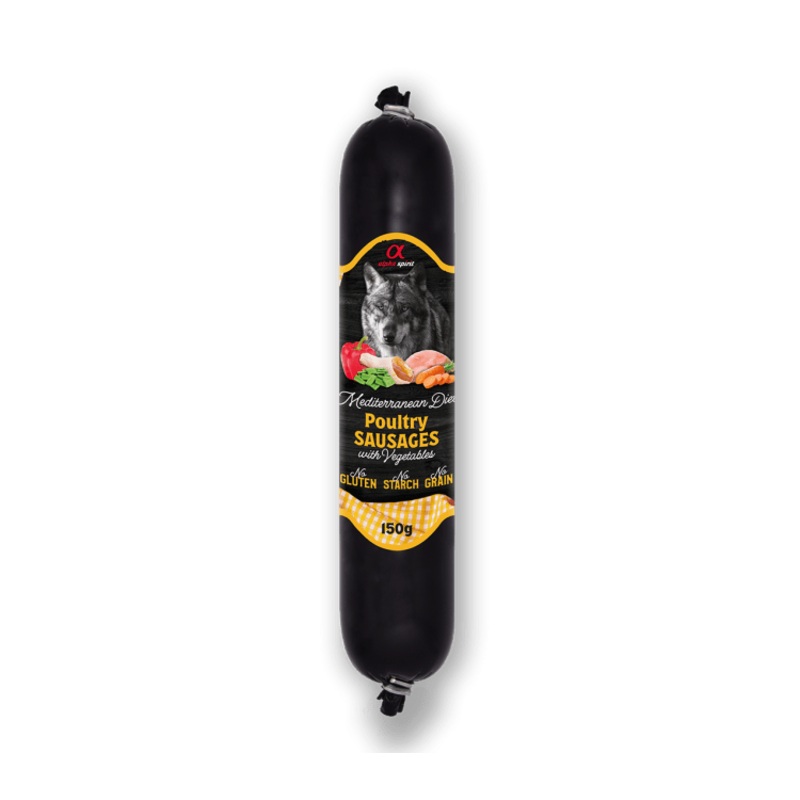 Alpha Spirit Mediterranean Sausage POULTRY with Vegetables
