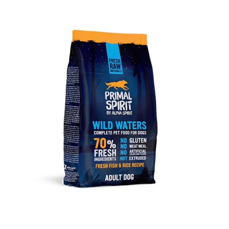 Alpha Spirit Primal 70% Wild Waters Dog Food