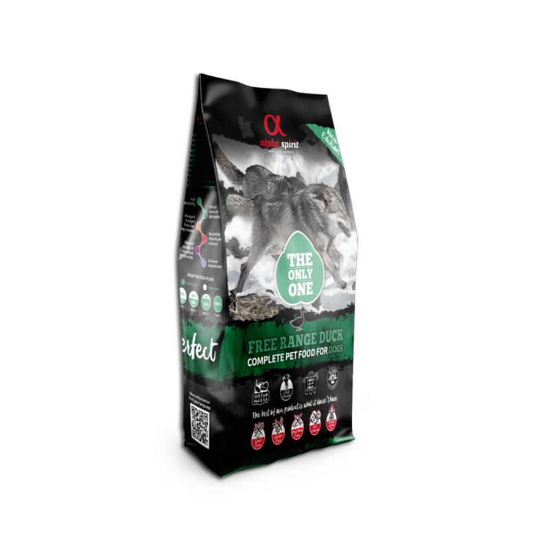 Alpha Spirit The Only One Adult Dry Dog Food Duck