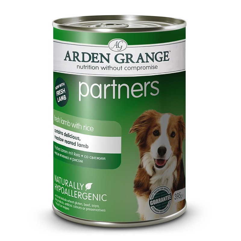 Arden Grange Partners Lamb, Rice & Vegetables Wet Dog Food - 6x395g
