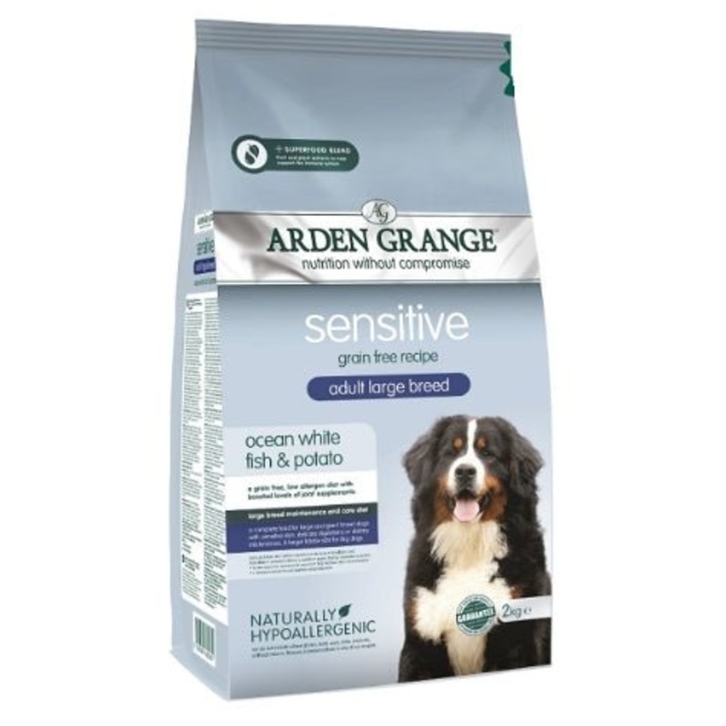 Arden Grange Sensitive Adult Large Breed Dry Dog Food - 12kg
