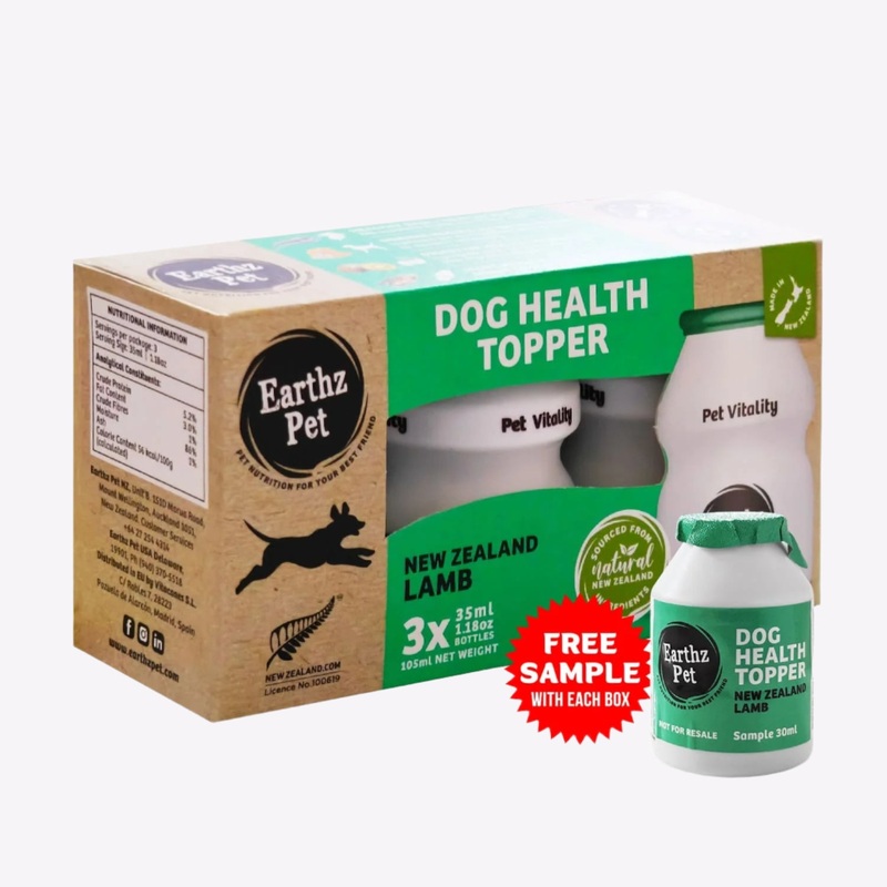 Earthz Pet New Zealand Lamb Health Topper for Dogs