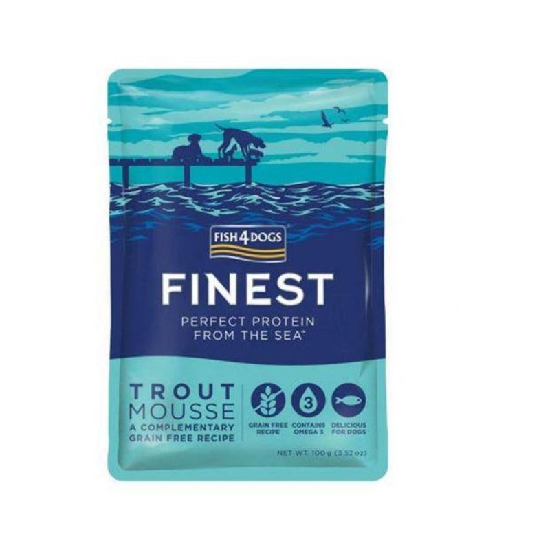Fish4Dogs Mousse for Dogs - 3x100g