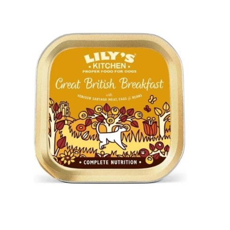 Lily's Kitchen Great British Breakfast Wet Dog Food Box - 10x150g