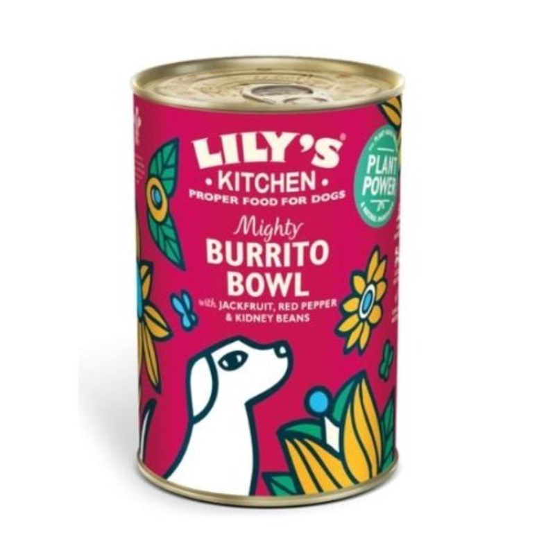 Lily's Kitchen Mighty Burrito Bowl Adult Wet Dog Food - 6x400g