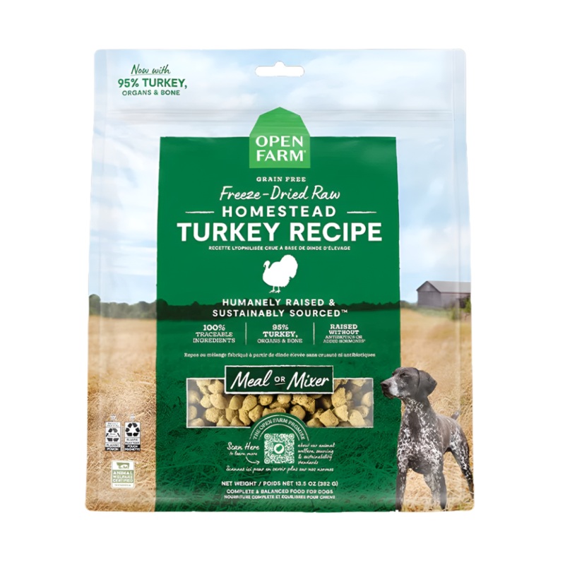 Open Farm Freeze Dried Recipe Dry Dog Food - 99g