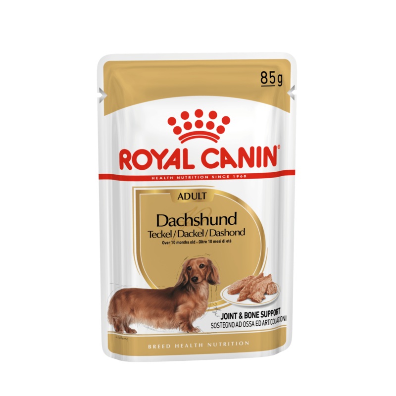 Royal Canin Breed Health Nutrition Dachshund Adult Wet Dog Food - 85g