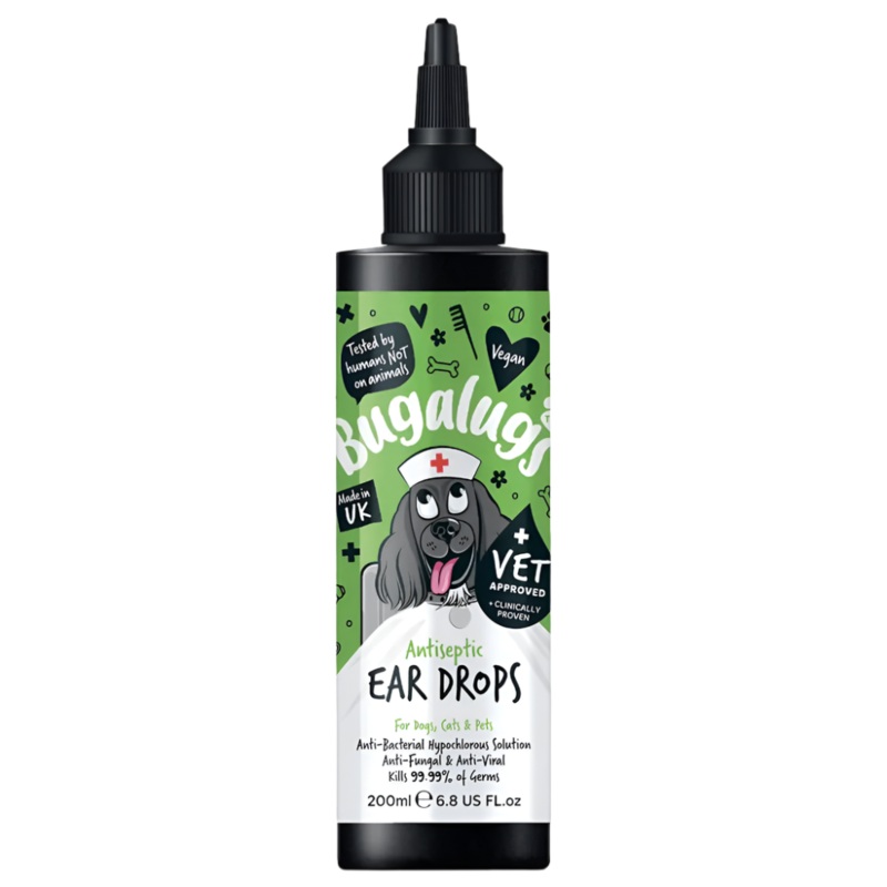 Bugalugs Antiseptic Ear Drops - 200ml