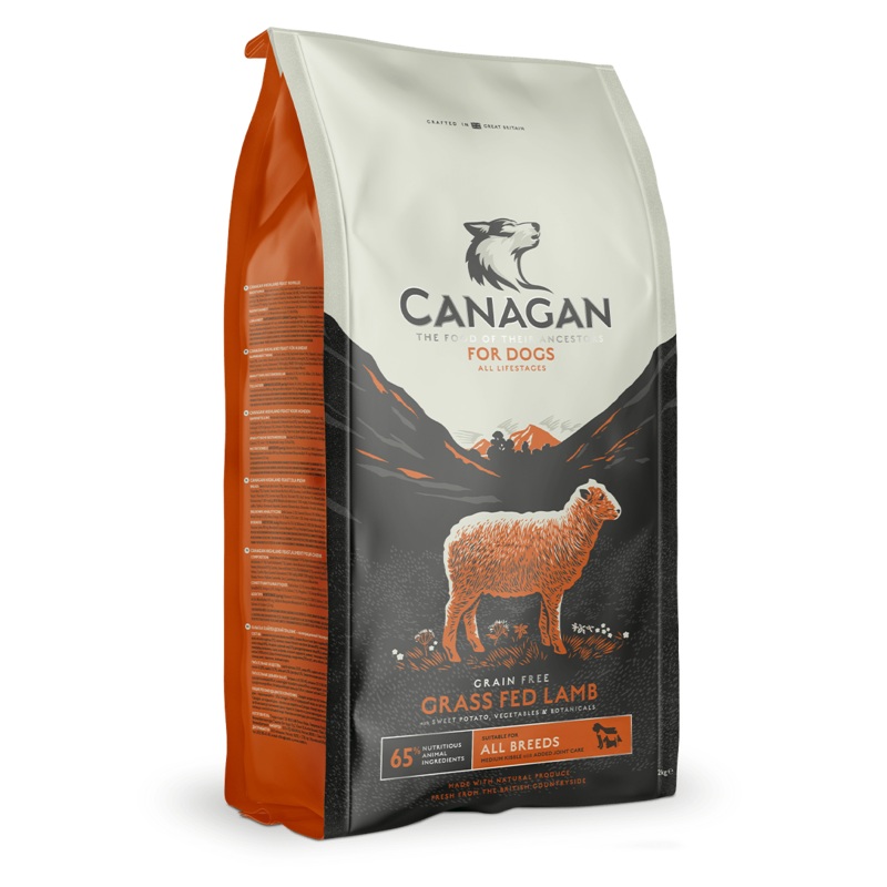 Canagan Grass Fed Lamb Dry Dog Food - 12kg