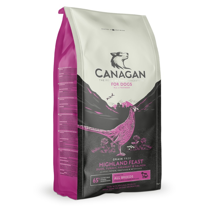 Canagan Highland Feast Dry Dog Food - 12kg