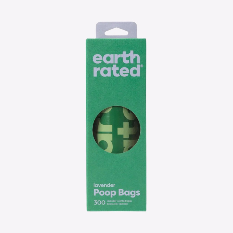 Earth Rated Dog Poop Bags  Bulk Single Roll (300 Bags)