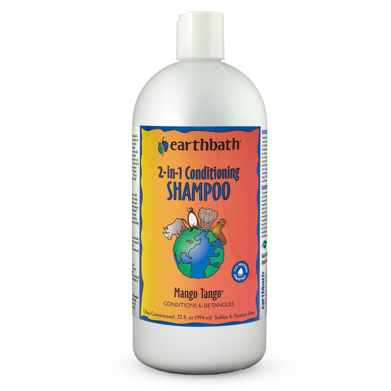earthbath2-in-1 Conditioning Shampoo, Mango Tango, Conditions & Detangles -32oz
