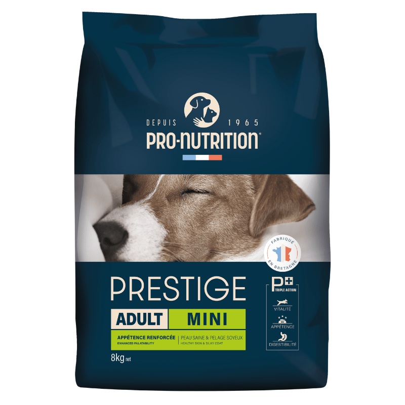 Pro Nutrition Prestige Dog Adult Mini  Dry Dog Food - 8kg