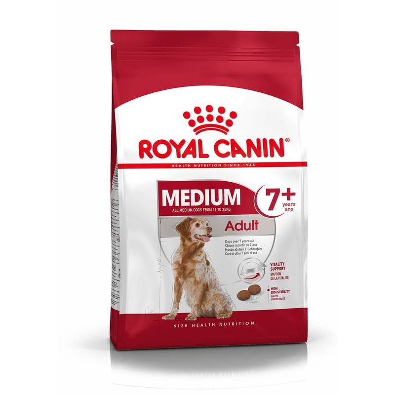 Royal Canin Size Health Nutrition Medium Adult 7+ Dry Dog Food