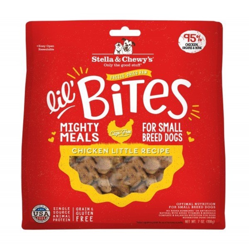 Stella & Chewy's Lil Bites  Chicken Little Recipe Dog Food  7oz