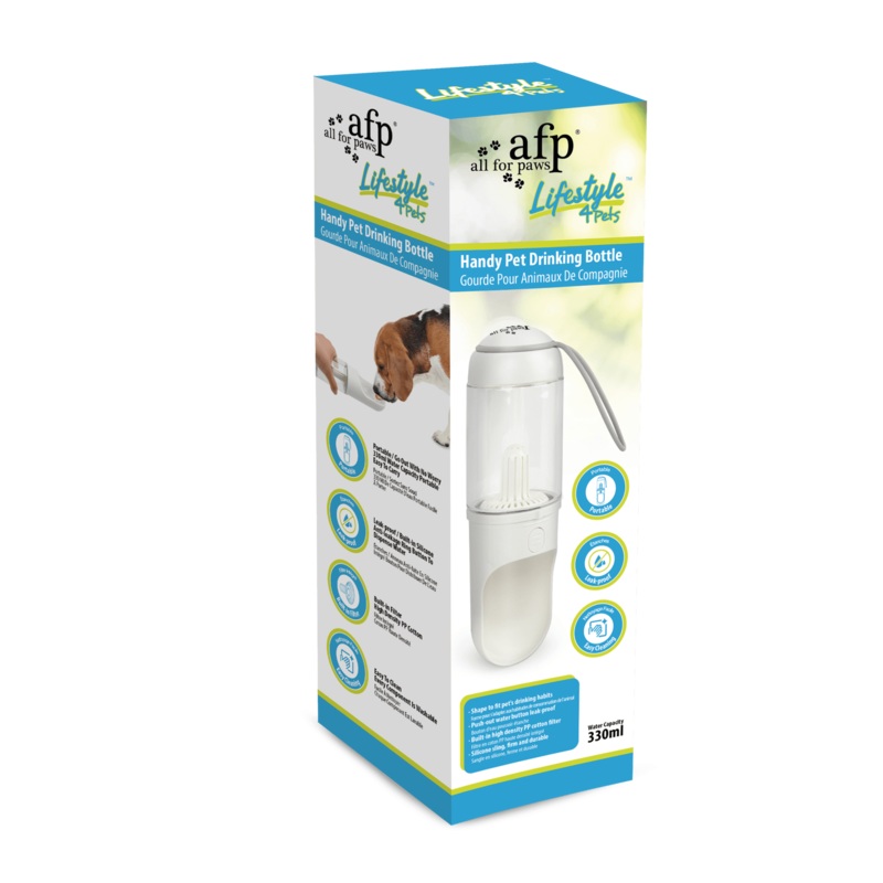 All for Paws Lifestyle 4 Pets - Handy Drinking Bottle  -330ml