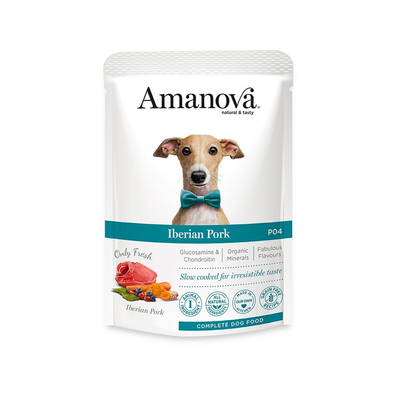 Amanova Grain Free Adult Dog Iberian Pork - 12x100g