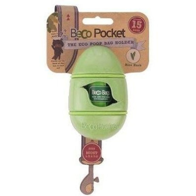 Beco Bamboo Poop Bag Dispenser