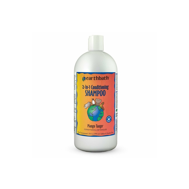 earthbath 2-in-1 Conditioning Shampoo, Mango Tango, Conditions & Detangles
