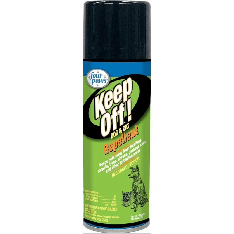 Four Paws Keep Off Dog and Cat Repellent, Aerosol - 10oz.