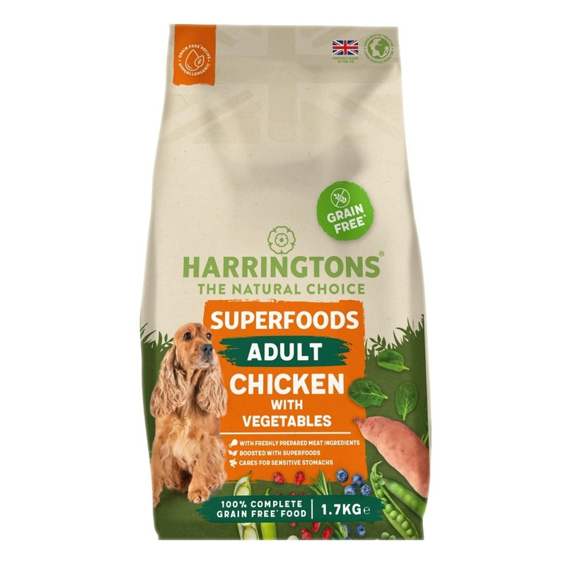 Harringtons Superfoods Chicken with Vegetables Adult Dry Dog Food