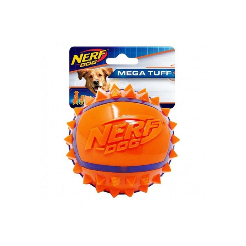 Nerf Dog Two Tone Tpr Spike Ball