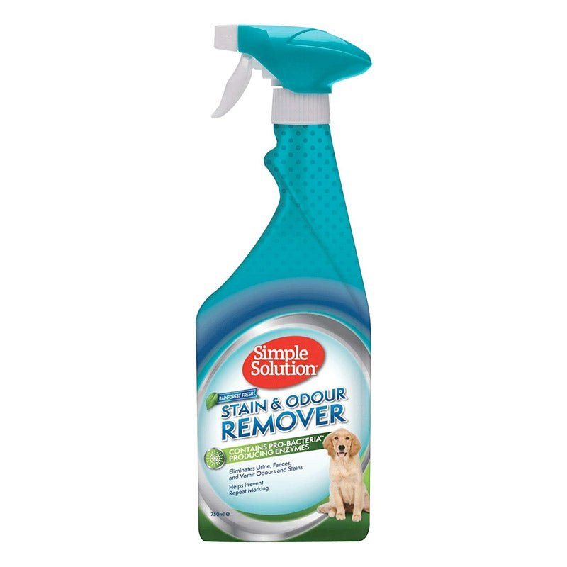 Simple Solution Dog Stain and Odour Remover Rainforest Fresh  750ml