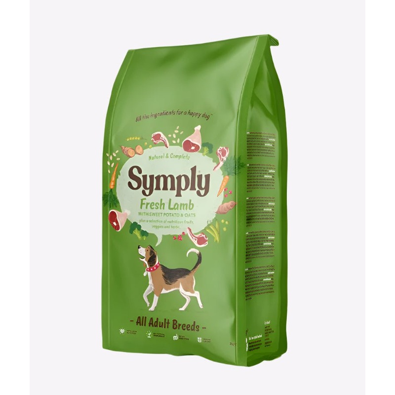 Symply Fresh Lamb All Adult Breeds Dry Dog Food