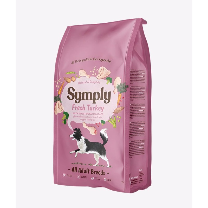 Symply Fresh Turkey All Adult Breeds Dry Dog Food