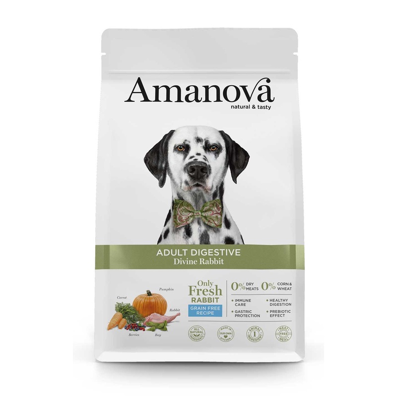 Amanova Adult Digestive Divine Rabbit Dry Dog Food