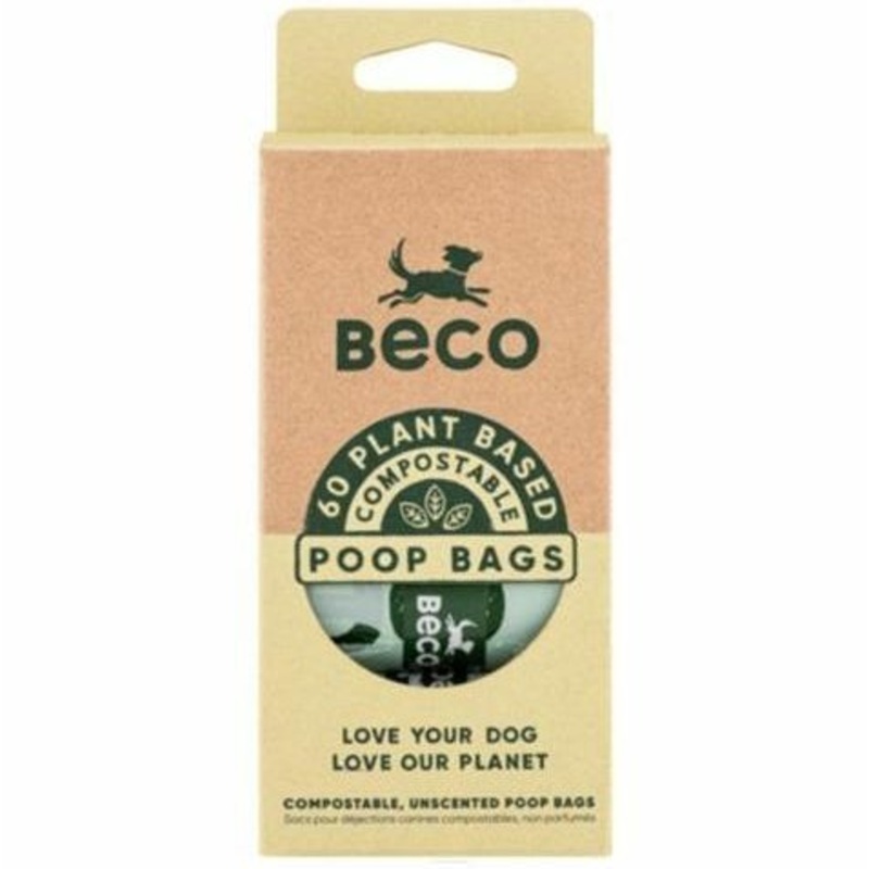 Beco Bags Compostable Poo Bags - 60pcs