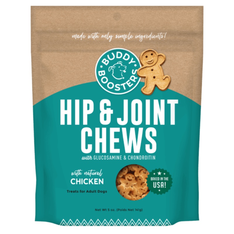 Buddy Boosters Hip Joint Chews with Chicken For Dog - 3X5oz