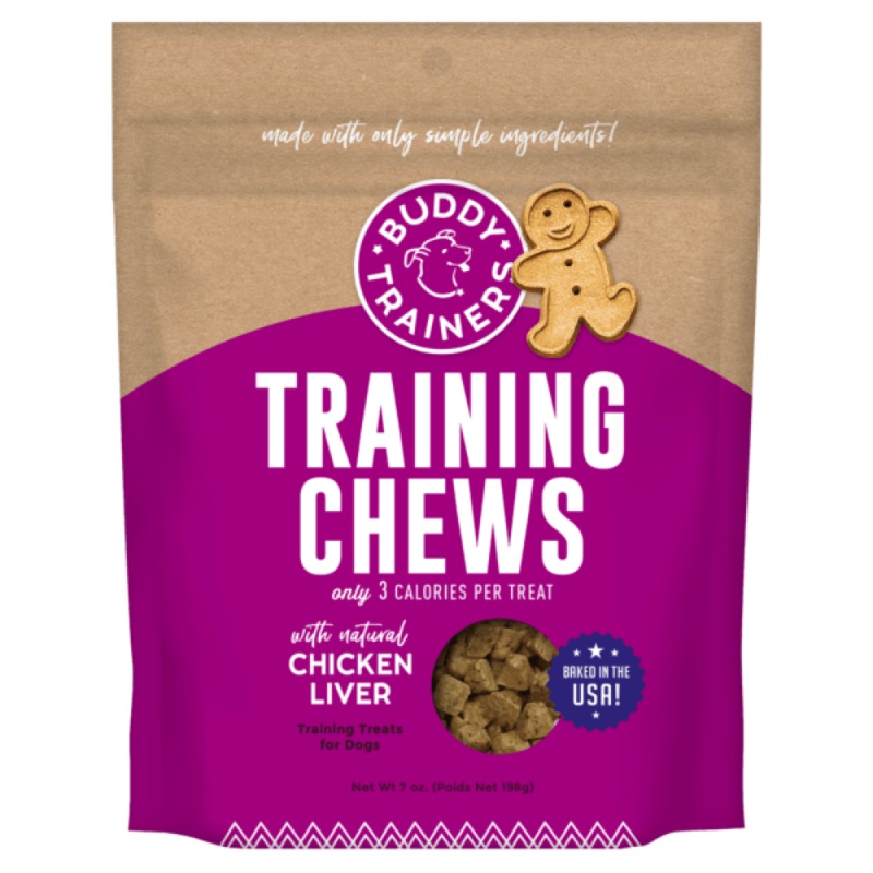 Buddy Trainers Training Chews with Chicken Liver For Dog - 3X7oz