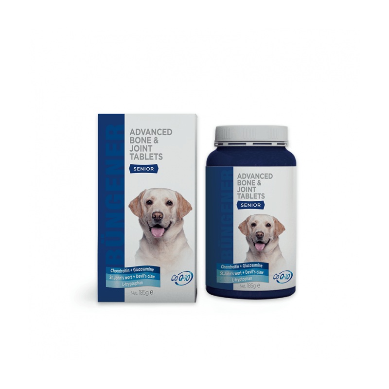 Bungener Advanced Bone & Joint Tablets For Dogs-Senior - 185g