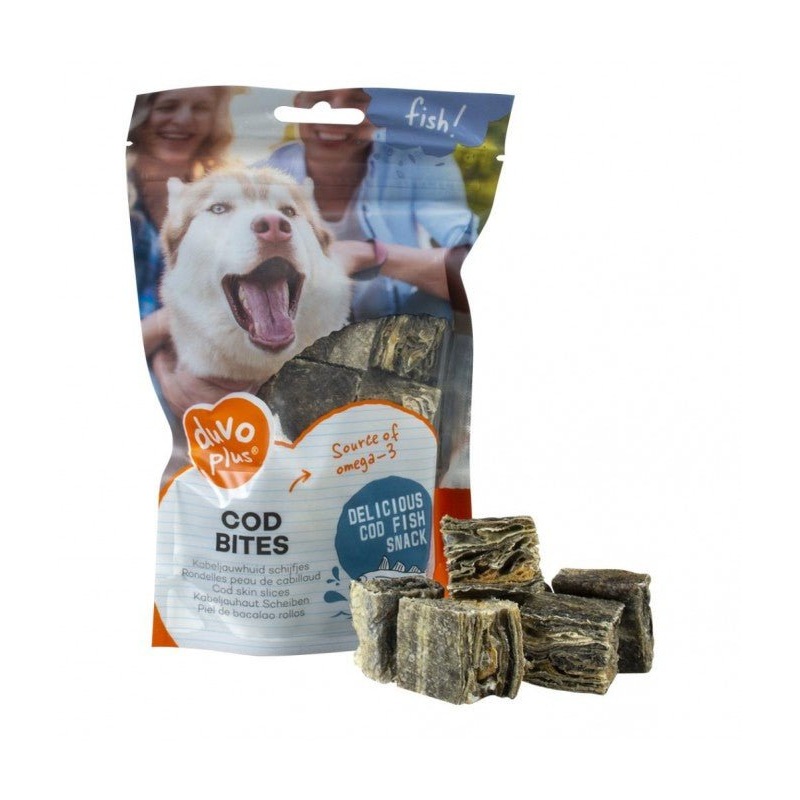 Duvo Cod Swirls Dog Treats