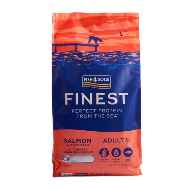 Fish4Dogs Salmon Adult Large Kibble Dog Food