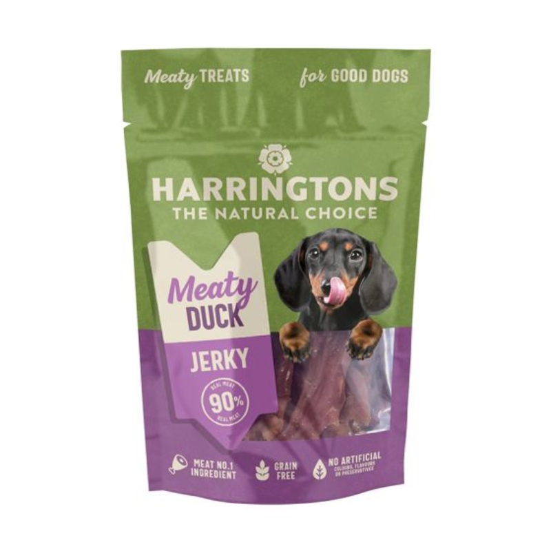 Harringtons Duck Jerky High Meat Dog Treats-70g
