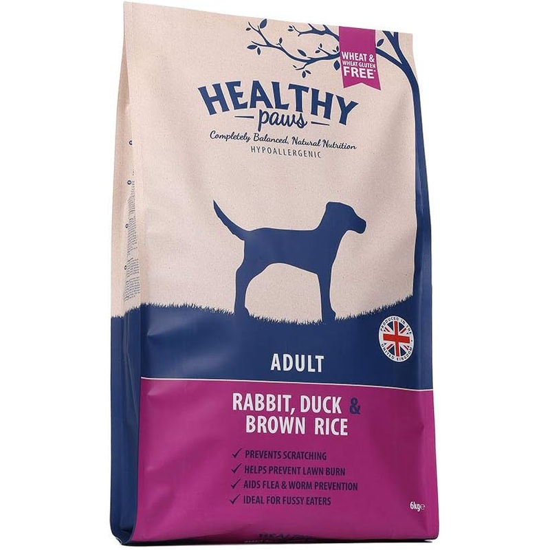 Healthy Paws Rabbit, Duck & Brown Rice Adult Dry Dog Food