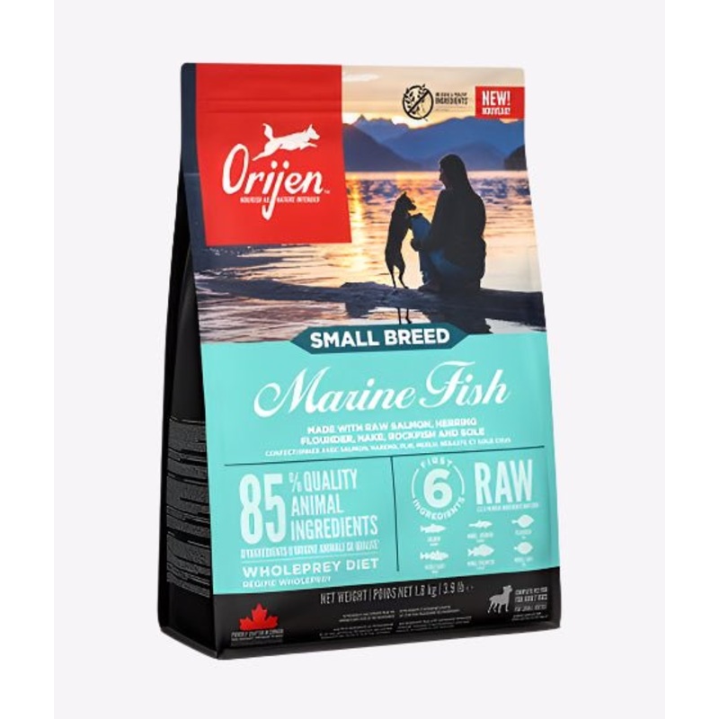 Orijen Marine Fish Small Breed Dry Dog Food - 1.8 Kg
