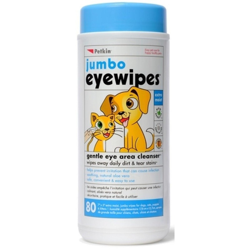 Petkin Jumbo Eye Wipe