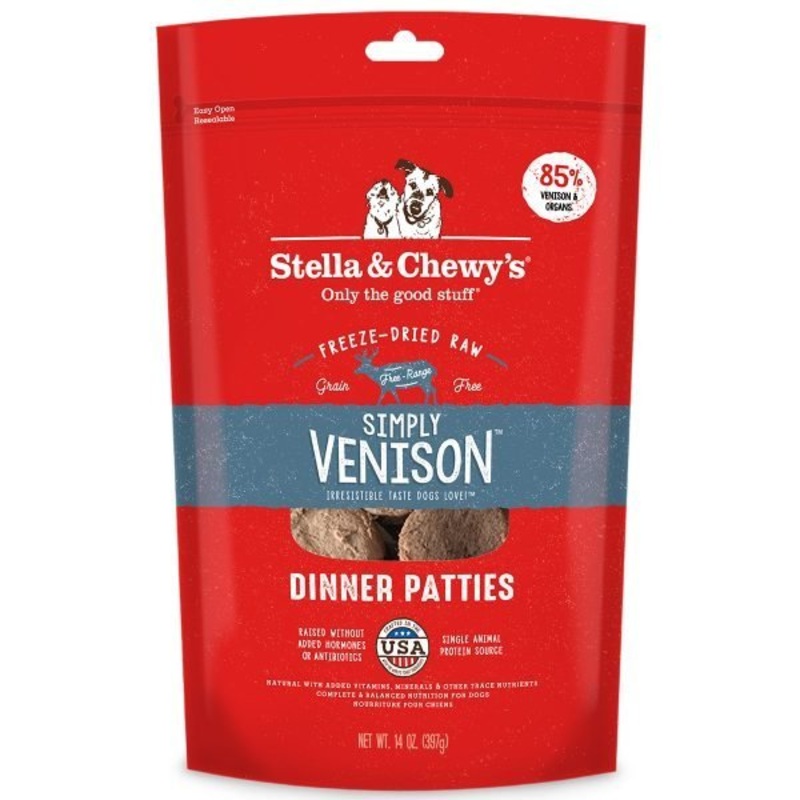Stella & Chewy's Dog Freeze Dried Simply Venison Dinner - 14oz