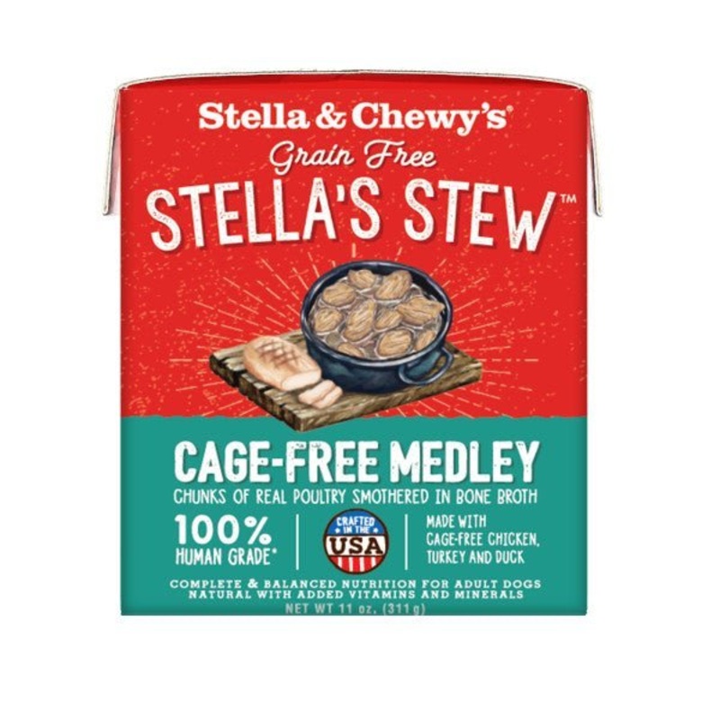 Stellas Stew  Cage-Free Recipe Wet Dog Food - 12x311g