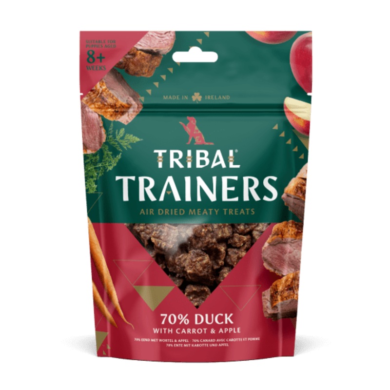 Tribal Trainers Duck Carrot & Apple Dog Treats - 80g