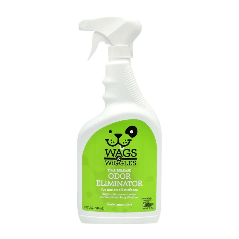Wags & Wiggles Time Release Odor Eliminator Spray Lively Lemon-Lime 946ml